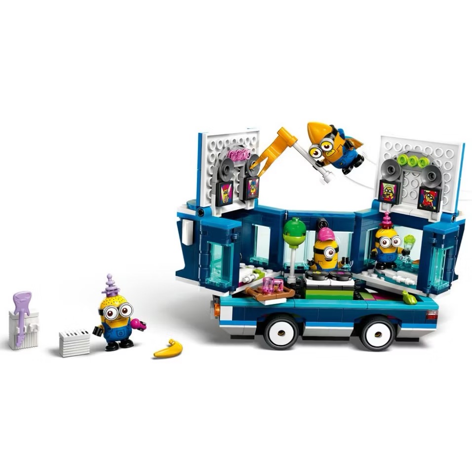 【台中翔智積木】LEGO 樂高® Minions 系列 75581 小小兵的音樂派對巴士-細節圖2