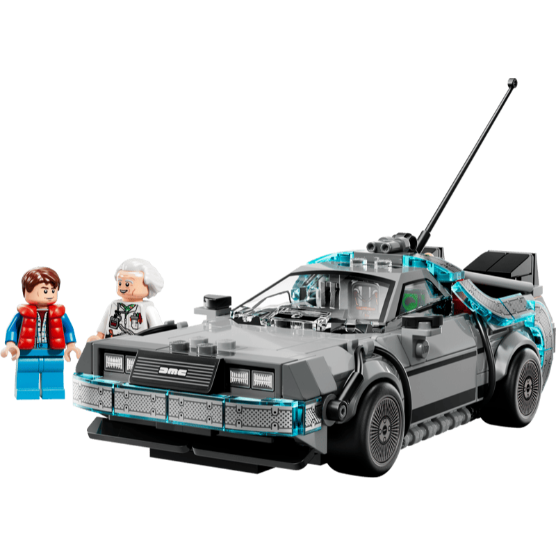 【台中翔智積木】LEGO 樂高 極速賽車 77256 回到未來時光機-細節圖2