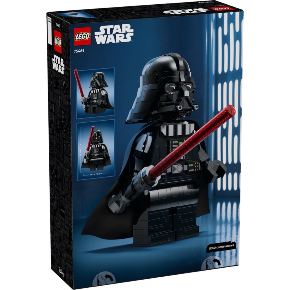 【台中翔智積木】LEGO 樂高 星際大戰™ 75461 放大版達斯維達人偶-細節圖3