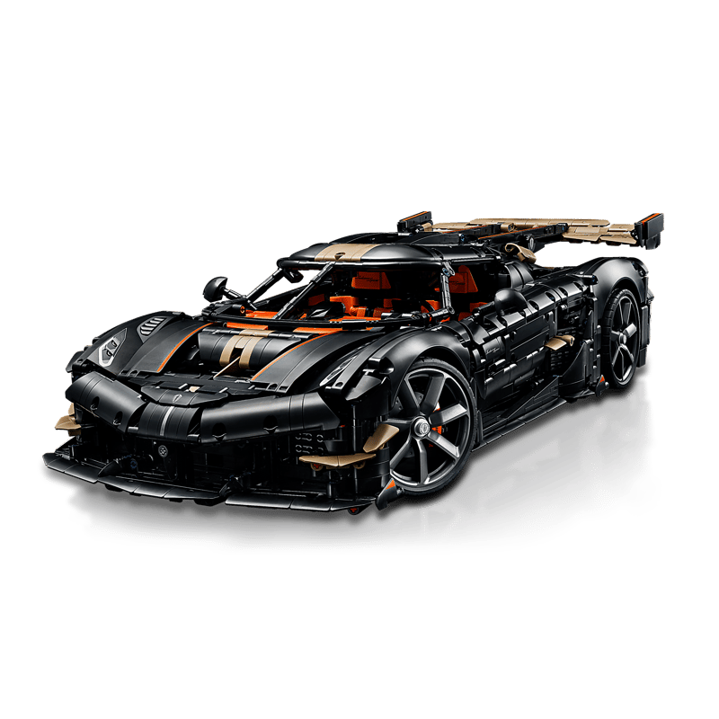 13000【台中翔智積木】 LEGO 樂高 42232  Koenigsegg 1:8  柯尼賽克 超跑-細節圖4