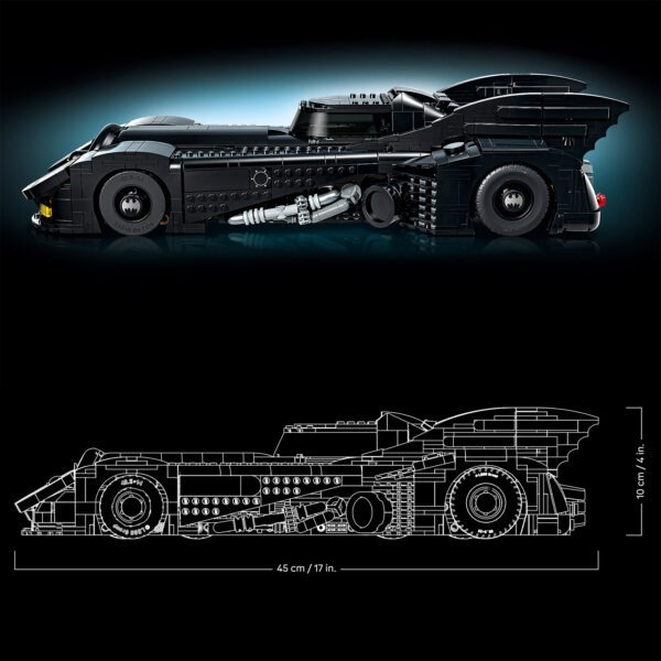 【台中翔智積木】LEGO 樂高 76355 《蝙蝠俠大顯神威》蝙蝠車-細節圖4