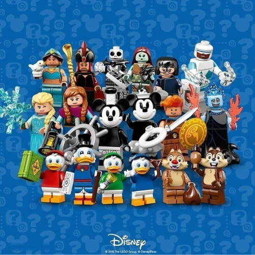 LEGO 樂高 71024 迪士尼人偶包 第二代 一套18隻，全新剪袋確認封回
