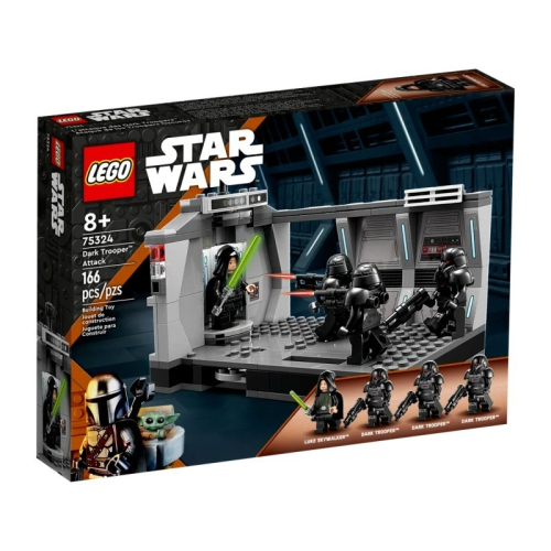 LEGO 樂高 75324 黑暗士兵攻擊 路克 星際大戰 全新未拆好盒