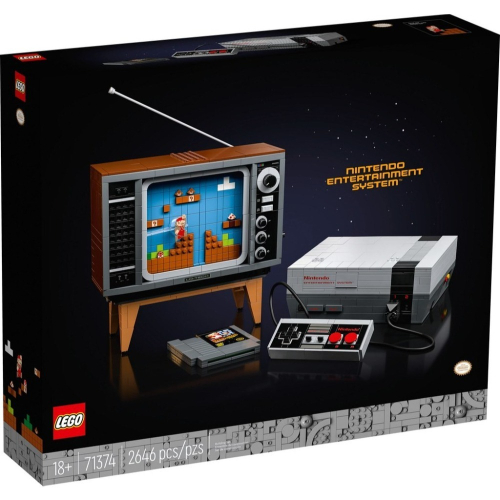 LEGO 樂高 71374 任天堂主機 Nintendo Entertainment System 全新未拆好盒