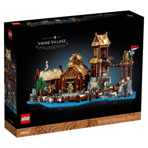 LEGO 樂高 21343 維京海盜村 全新未拆好盒