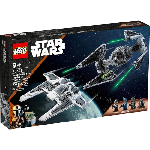 LEGO 樂高 75348 獠牙戰機大戰鈦攔截機 星際大戰 全新未拆好盒