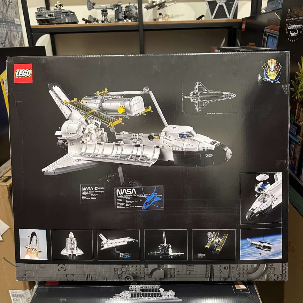 LEGO 樂高 10283 發現號太空梭 全新未拆 盒損-細節圖3