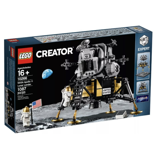 LEGO 樂高 10266 Creator Expert 阿波羅11號登月艙 正版全新未拆好盒