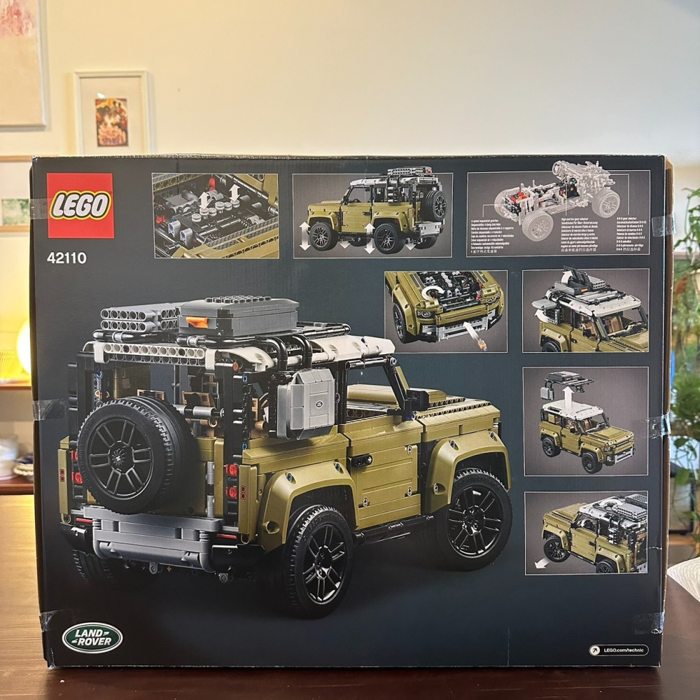 LEGO 樂高 42110 Land Rover Defender 路虎 科技系列 Technic 全新未拆 壓盒-細節圖4