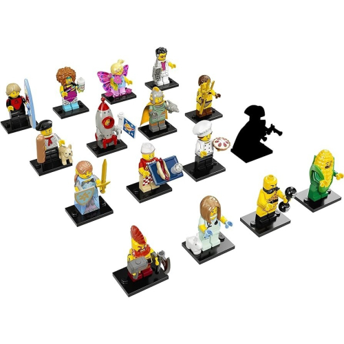 LEGO 樂高 71018 第17代人偶包 一套 16隻不重複 全新剪小孔確認
