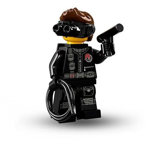 LEGO 樂高 71013 第16代人偶包 14號 間諜 全新剪小孔確認
