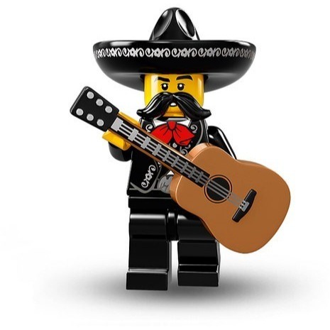 LEGO 樂高 71013 第16代人偶包 13號 墨西哥吉他手 全新剪小孔確認