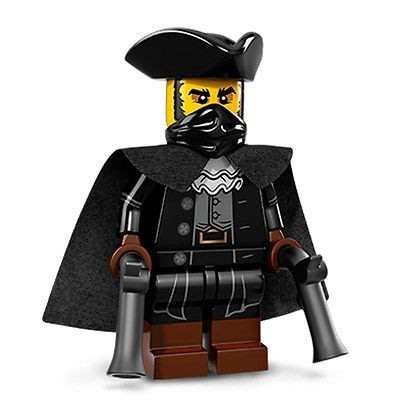 LEGO 樂高 71018 第17代人偶包 16號 蒙面海盜 神秘角色 全新剪小孔確認