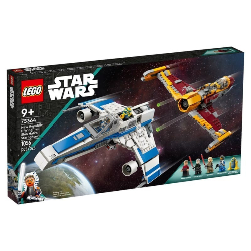 LEGO 樂高 75364 新共和國 E-Wing vs Shin Hati’s 星際飛船 全新未拆好盒