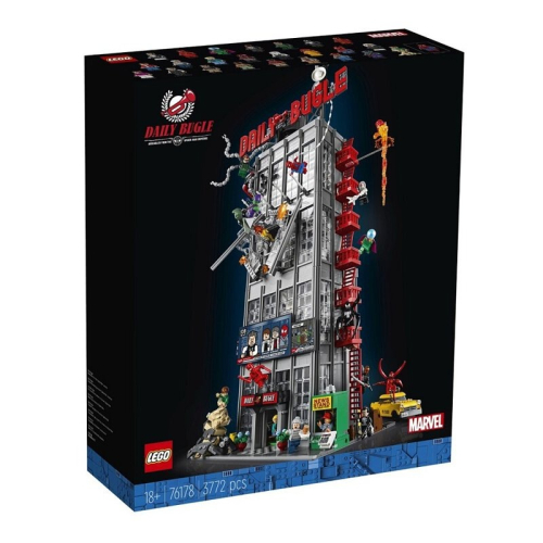 LEGO 樂高 76178 Marvel 超級英雄系列 蜘蛛人號角日報 全新未拆好盒