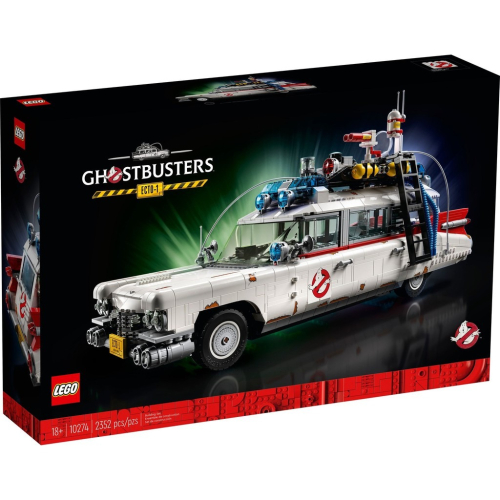 LEGO 樂高 10274 魔鬼剋星 ECTO-1 抓鬼車 全新未拆 盒損