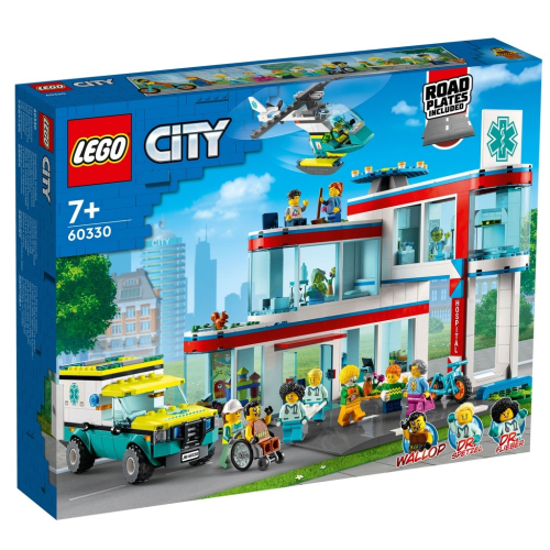 LEGO 樂高 60330 城市醫院 CITY 城市系列 全新未拆好盒