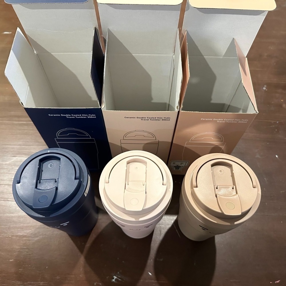 WOKY 沃廚 渾圓杯 雙層陶瓷款550ml 保溫杯 水壺 PChome BOXBAN X WOKY 聯名 保溫瓶-細節圖3