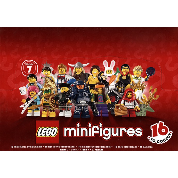 LEGO 樂高 8831 第7代 人偶包 一套 16 隻不重複 有說明書無原袋 夾鏈袋保存-細節圖2