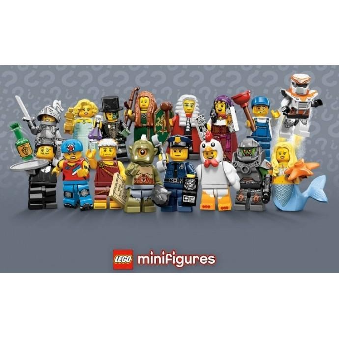 LEGO 樂高 71000 第9代 人偶包 一套 16 隻不重複 有說明書無原袋 夾鏈袋保存-細節圖2