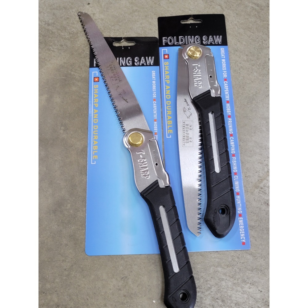 (巧雲家) SHARP 鷹 TIN 210 240 折合鋸 粗目 可換刀刃木鋸 手工鋸手鋸鋸子-細節圖3