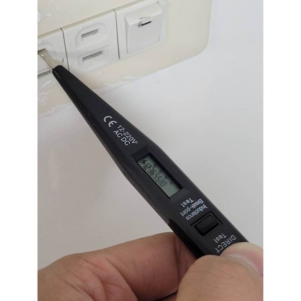 (巧雲家) 數位液經驗電筆 檢電筆 電筆 易經高級兩用測電筆 AC-6878-28-細節圖6