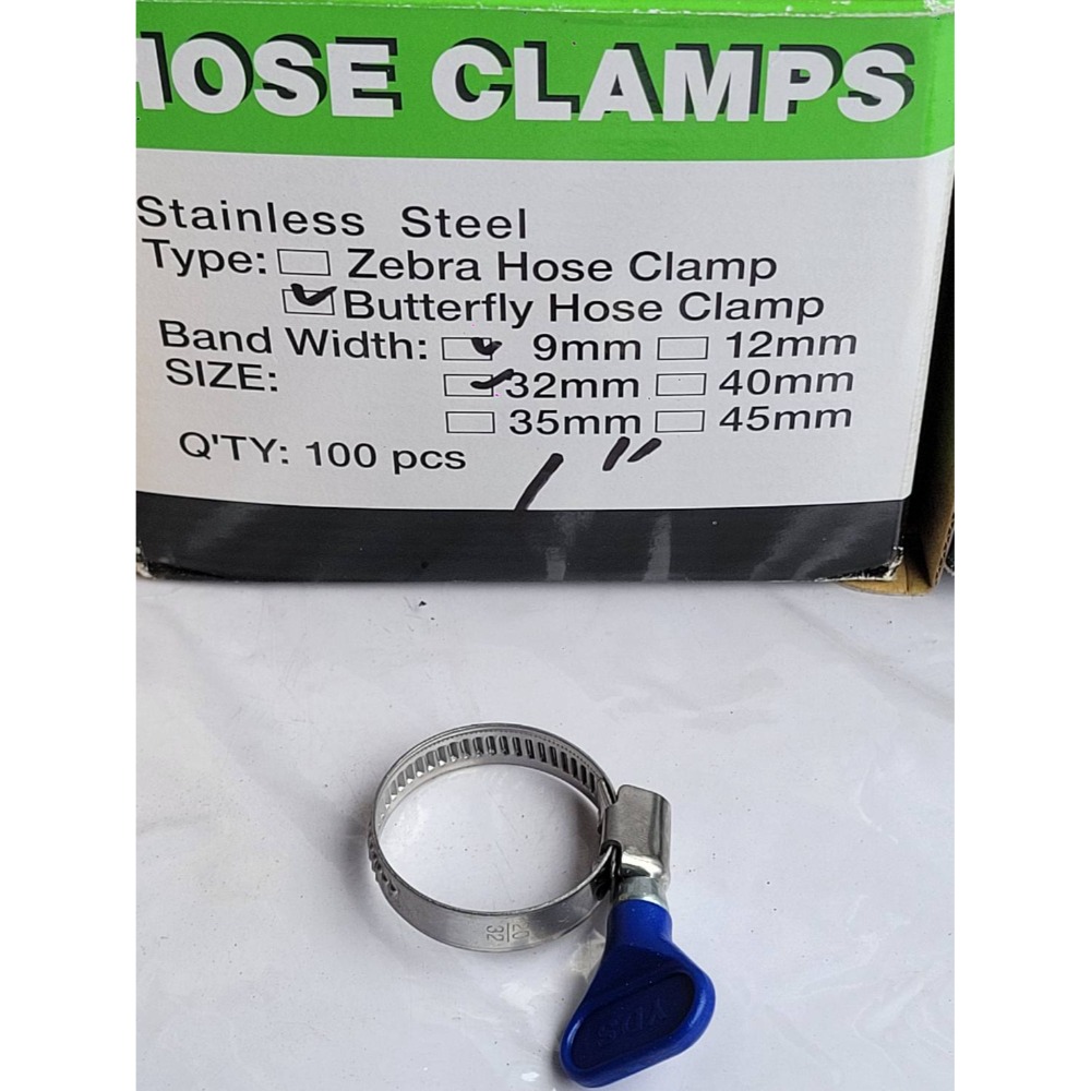 (巧雲家) 不鏽鋼卡箍 管束 束環 水管束環 卡箍 水管束 4分水管 6分水管 8分水管 蝴蝶管束 斑馬管夾-規格圖5