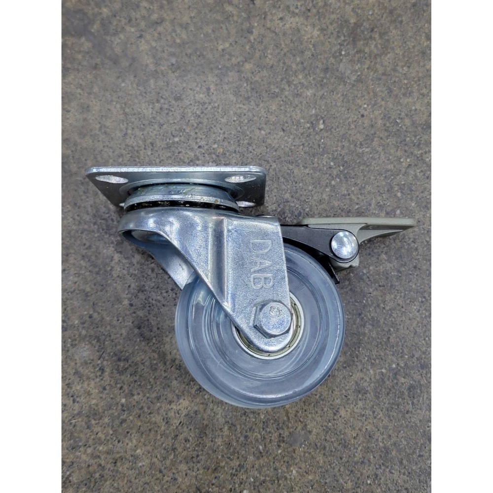 (巧雲家) PU活動輪 2＂ 3分牙 車輪 鐵力士架 萬向輪 推車輪 腳輪 烏龜車輪 沙發輪 傢俱輪 小輪子 優力膠輪-規格圖8