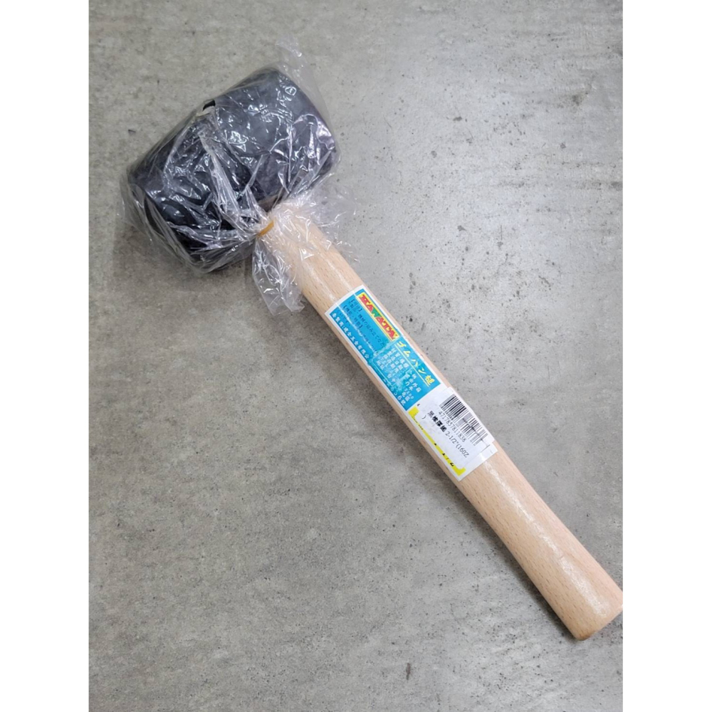 (巧雲家) 黑橡膠鎚 1.5＂ 2＂ 2.5＂ 3＂ 橡膠槌 木柄 橡膠鎚 榔頭 檸檬槌 膠槌 塑膠槌 台灣製-細節圖4
