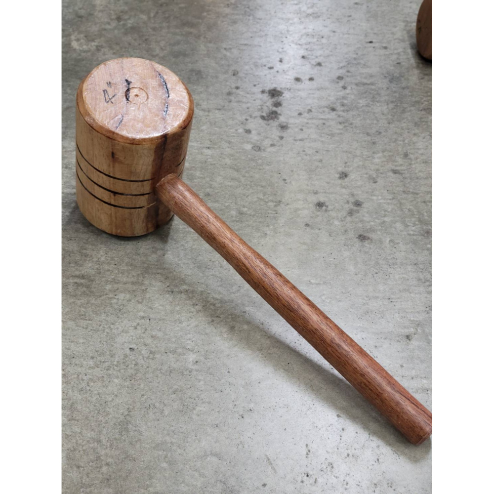 (巧雲家) 柴鎚 柴槌 材鎚 1-1/2＂ ~ 4＂ 材槌 木槌 木鎚 -台灣製-細節圖2