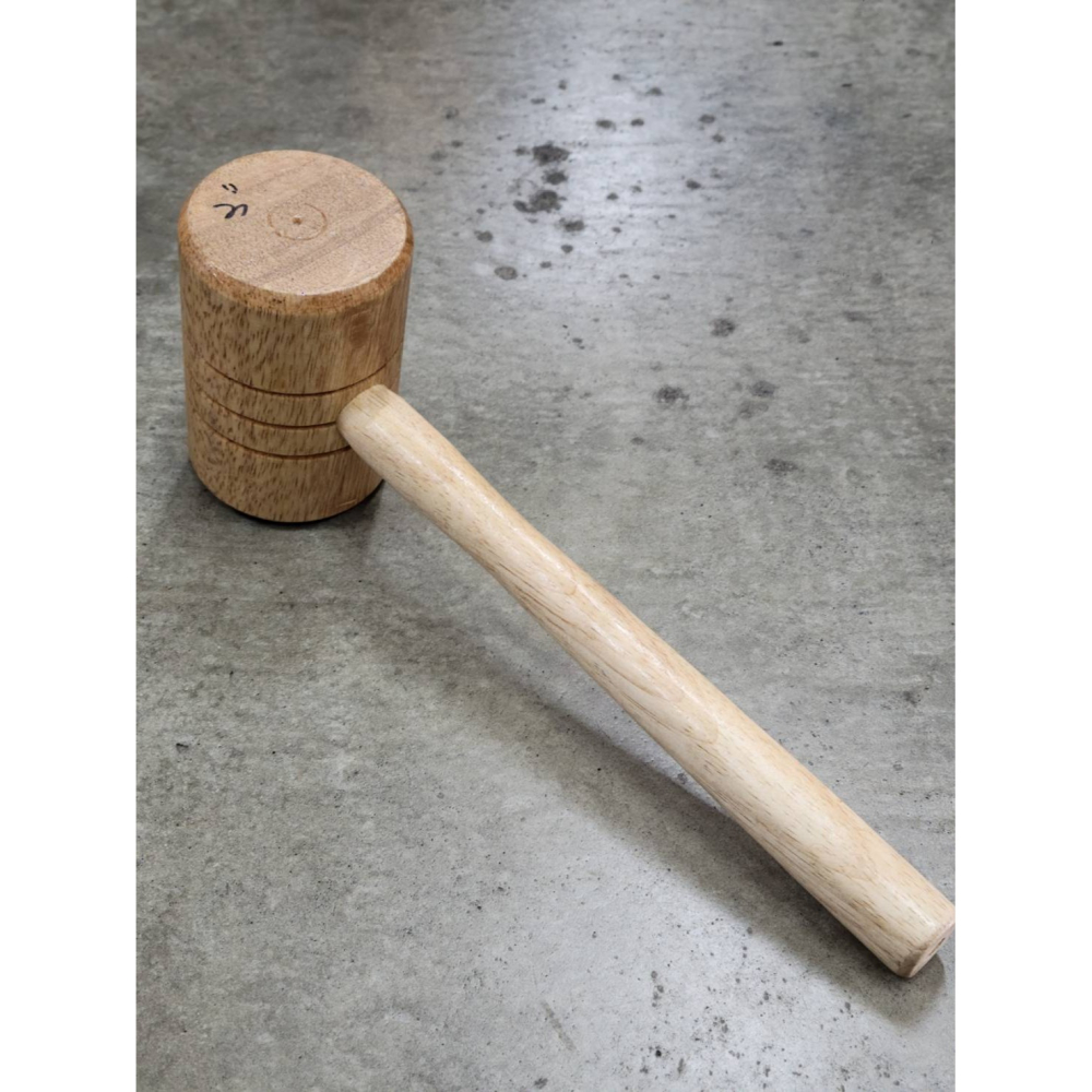 (巧雲家) 柴鎚 柴槌 材鎚 1-1/2＂ ~ 4＂ 材槌 木槌 木鎚 -台灣製-細節圖3