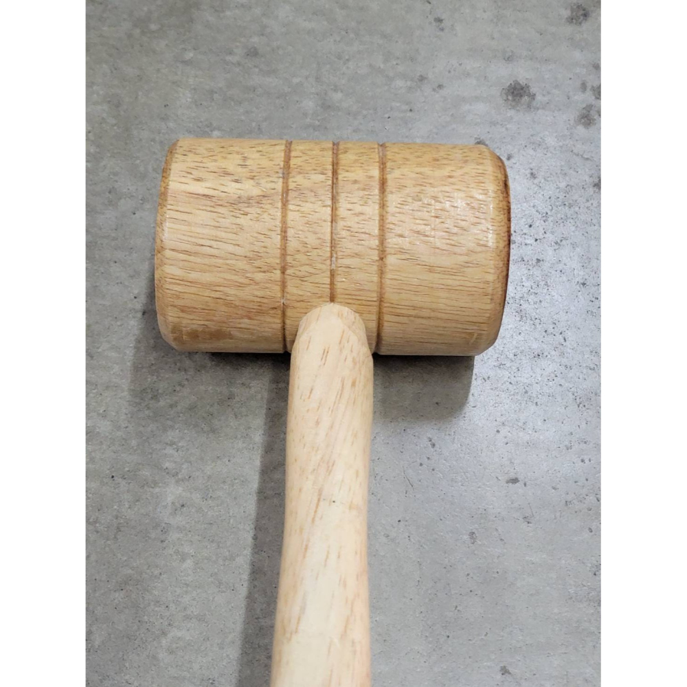 (巧雲家) 柴鎚 柴槌 材鎚 1-1/2＂ ~ 4＂ 材槌 木槌 木鎚 -台灣製-細節圖6