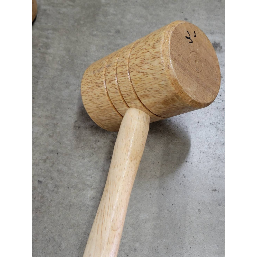 (巧雲家) 柴鎚 柴槌 材鎚 1-1/2＂ ~ 4＂ 材槌 木槌 木鎚 -台灣製-細節圖7