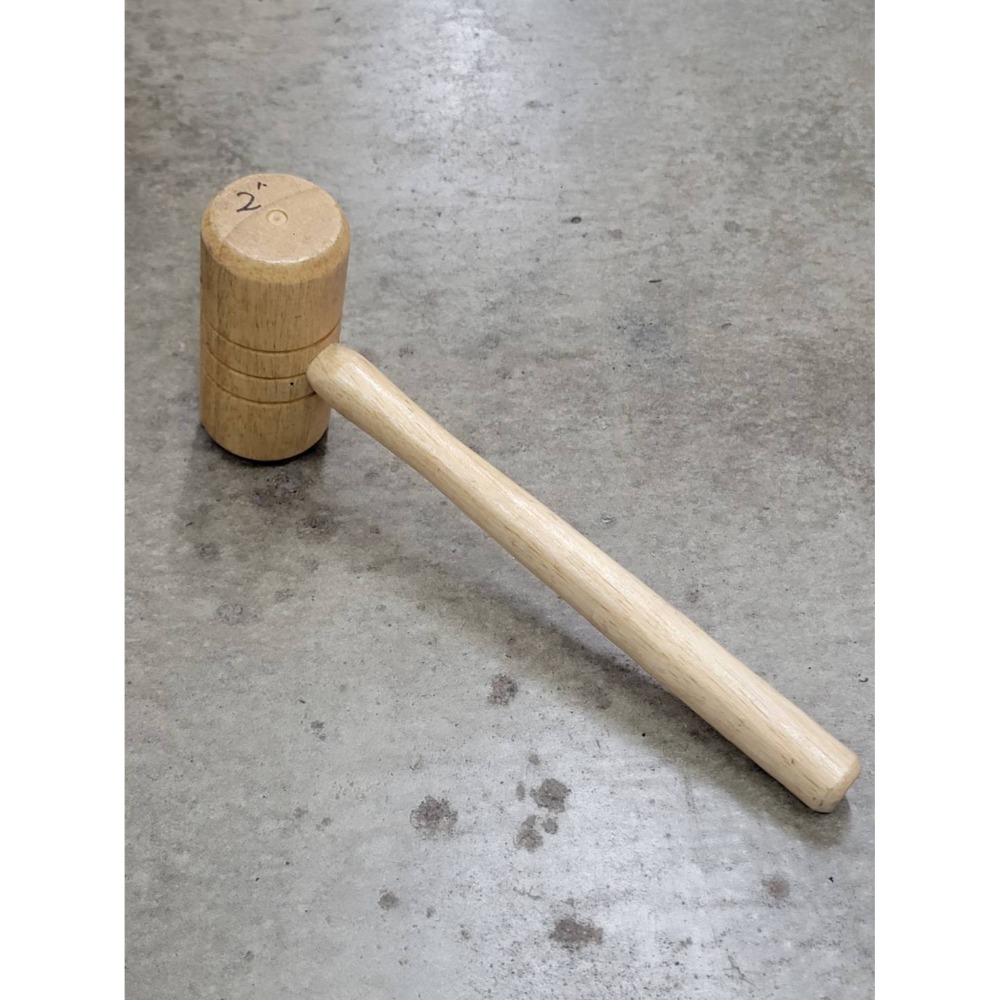 (巧雲家) 柴鎚 柴槌 材鎚 1-1/2＂ ~ 4＂ 材槌 木槌 木鎚 -台灣製-規格圖8