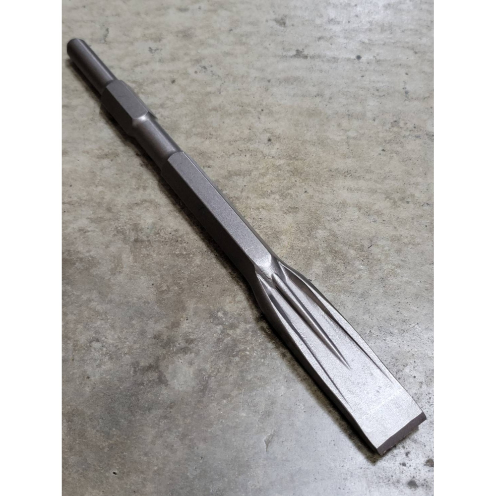 (巧雲家) TOPKING耐用十字型鑿子 M型鑿子 斬尾 破壞鑿 鑿刀 平鑿/尖鑿/U型鑿 電動鎚鑿 水泥鎚鑿刀-細節圖8