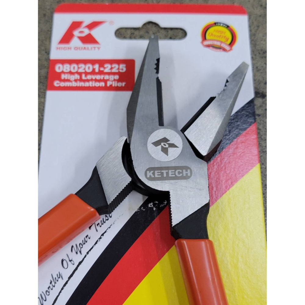 (巧雲家) KNIPEX 9＂ 鋼絲鉗 老虎鉗 電工鉗 台灣K牌-細節圖3