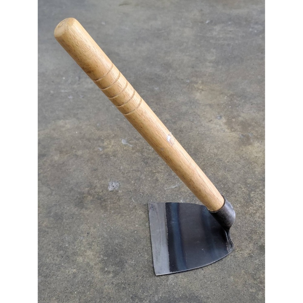 (巧雲家) 小麻耙 + 柄 鋤頭 鋤頭農具 除草工具 多功能耙子 家用除草鬆土鋤頭 農用工具 台灣製造-細節圖3