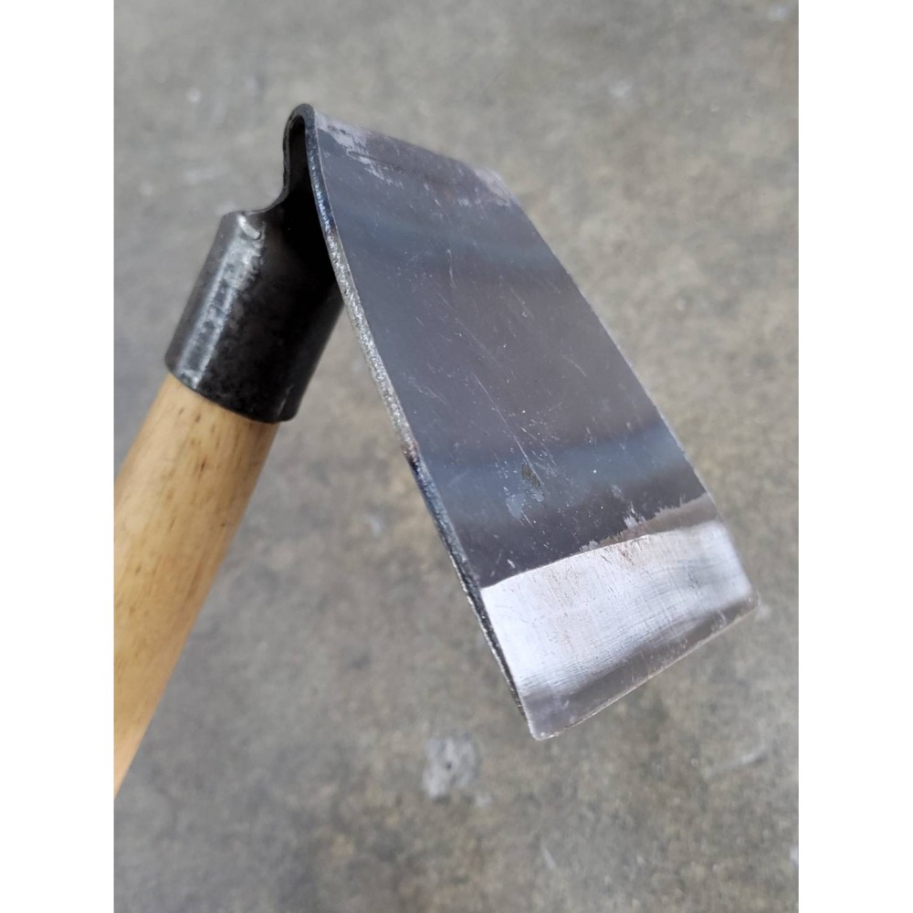 (巧雲家) 小麻耙 + 柄 鋤頭 鋤頭農具 除草工具 多功能耙子 家用除草鬆土鋤頭 農用工具 台灣製造-細節圖5