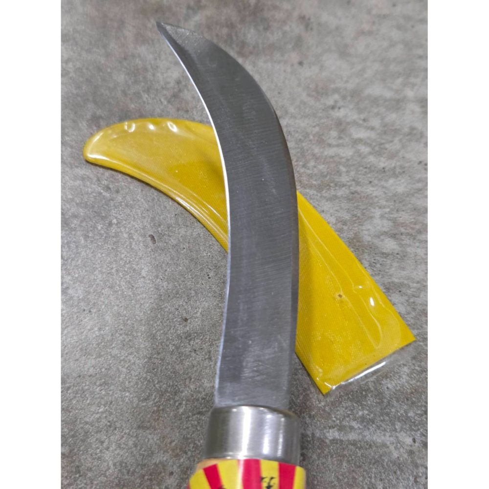 (巧雲家) 西德鋼 小白菜刀 香蕉刀 鐮刀 彎刀 香蕉 割菜 小刀 蕉刀 刀子 刀 大割刀 長刀 短刀 水果刀 禾刀-細節圖3