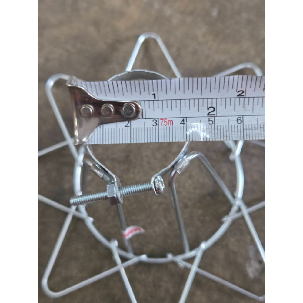 (巧雲家) 工作燈網 工作燈罩 燈罩 全網 燈球網 全網燈網 工作燈 照明 夜市燈 吊燈 台灣製-細節圖5