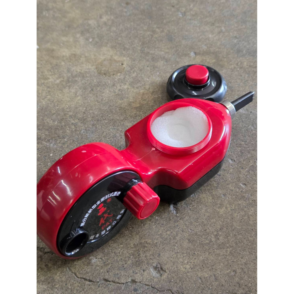 (巧雲家) 台灣製 岡本三代墨斗 墨斗 手搖式墨斗 目斗 木工彈線 墨線斗 易分解全密封式墨壺 墨斗-細節圖3