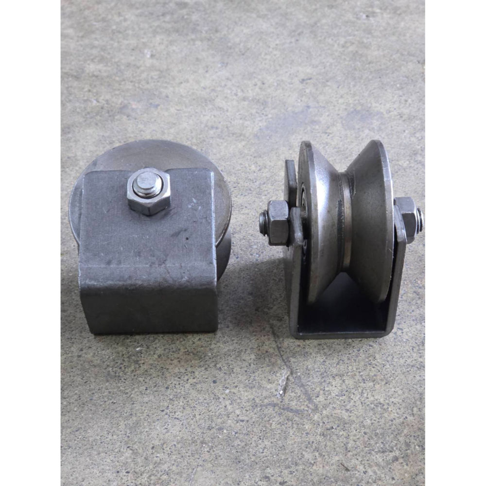 (巧雲家) 3＂V型 H型輪 角輪 鐵門輪 軌道輪-細節圖6