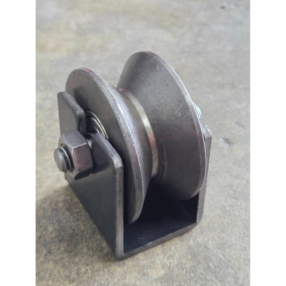 (巧雲家) 3＂V型 H型輪 角輪 鐵門輪 軌道輪-細節圖7