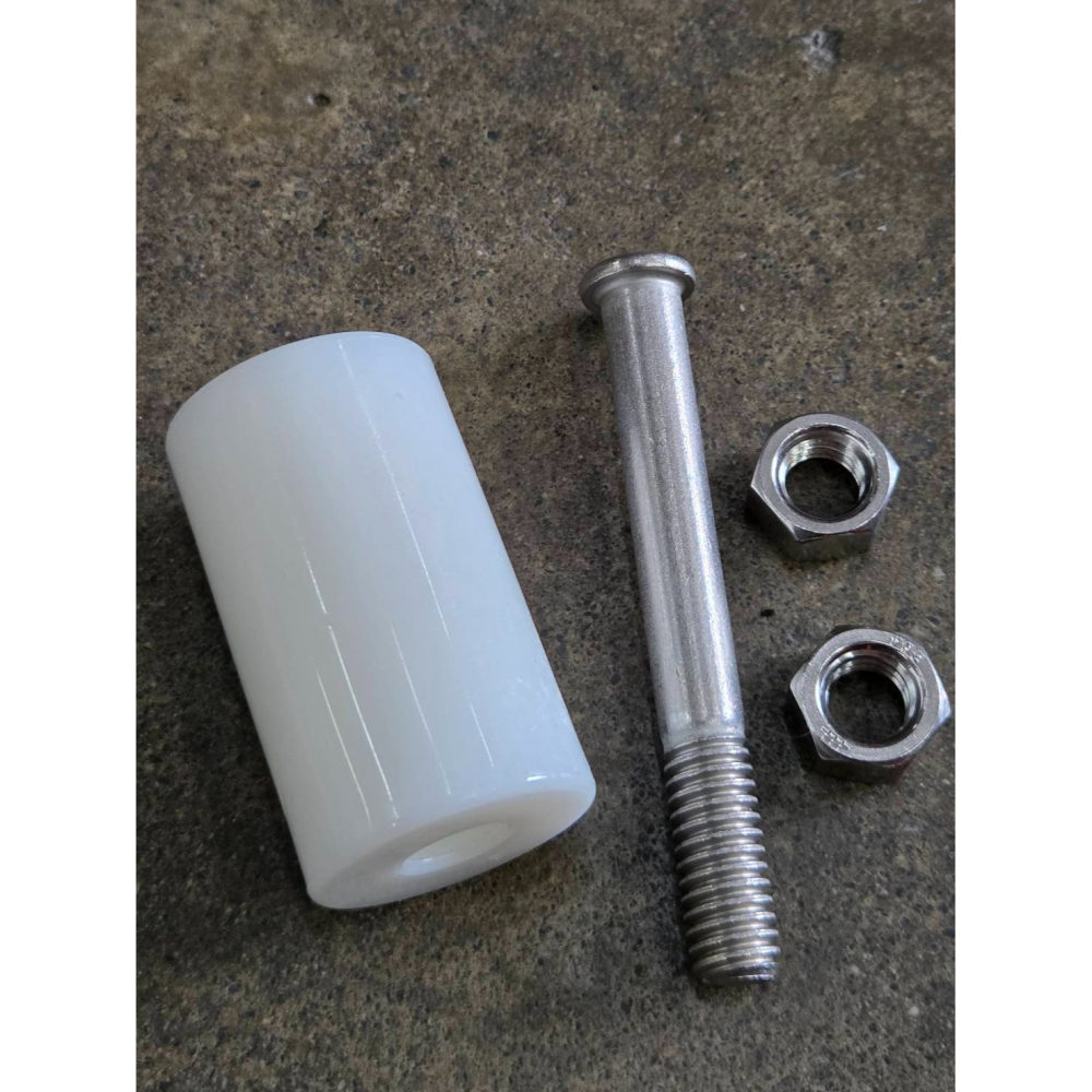 (巧雲家) ST護輪 白鐵心護門輪 大門輔助輪-細節圖4