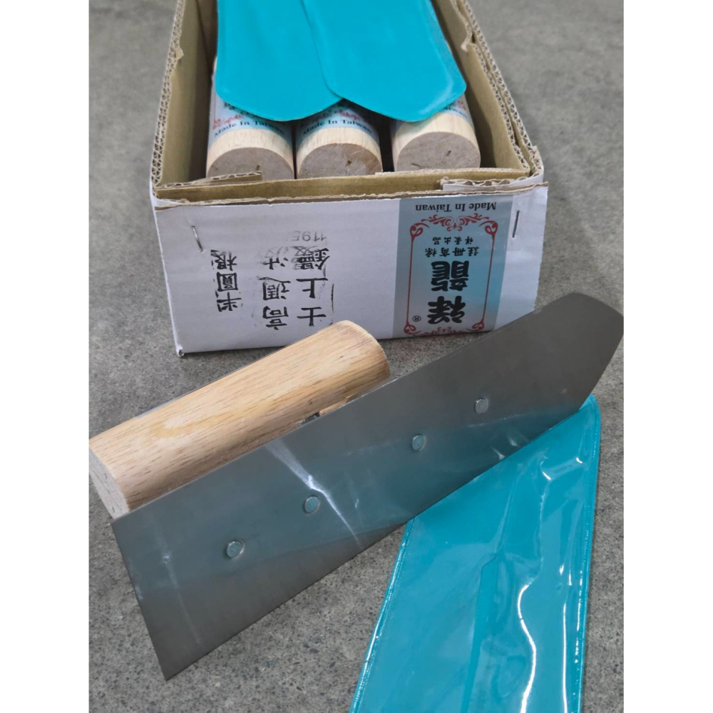 (巧雲家) 祥龍抹刀 195m/m(半圓根) 磁磚 磁磚抹刀 水泥抹刀 水泥推刀 推刀 水泥鏝刀-細節圖3
