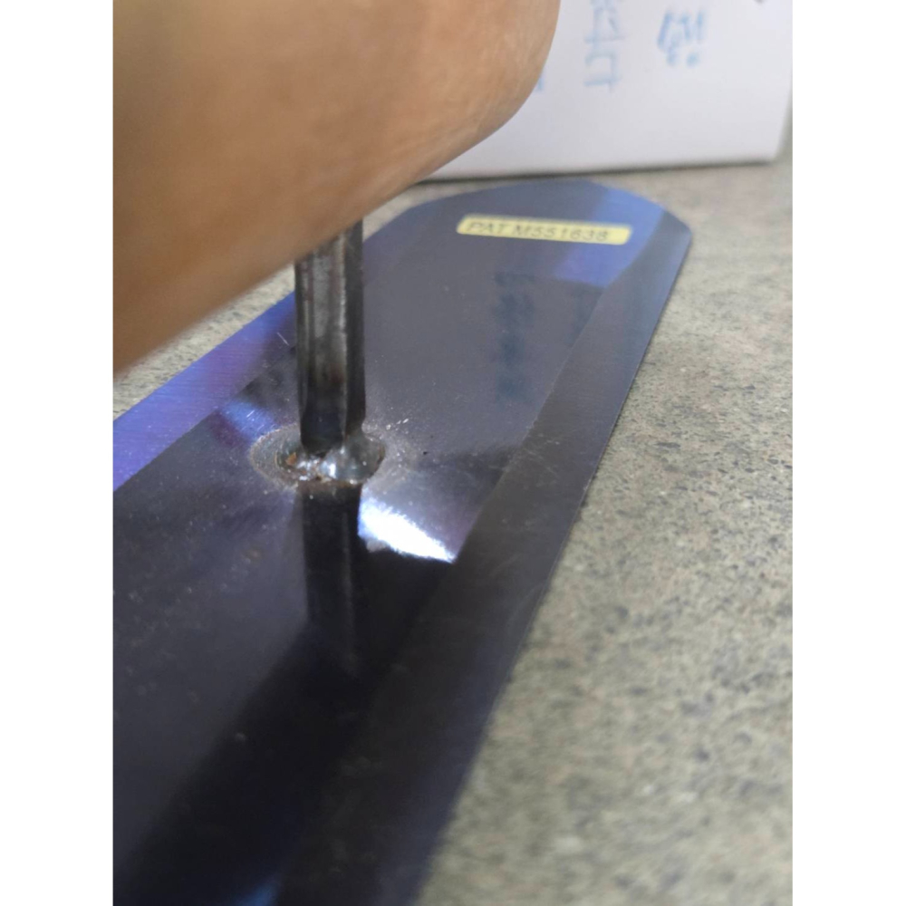 (巧雲家) 祥龍-木柄油燒推刀7寸半(貼條專用) 磁磚 磁磚抹刀 水泥抹刀 水泥推刀 推刀 水泥鏝刀 台製-細節圖6