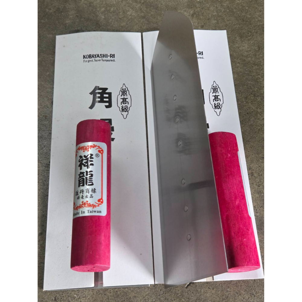 (巧雲家) 祥龍角鏝推刀300mm(尖) (角) 磁磚 磁磚抹刀 水泥抹刀 水泥推刀 推刀 水泥鏝刀-細節圖2