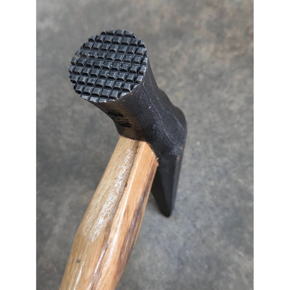 (巧雲家) 武甲鋼 鋼釘鎚1吋 尖尾鎚1寸 8分 6分 磚鎚 磁磚鎚 鐵鎚 磚仔鎚 磚槌 磚錘 磚錘-細節圖6