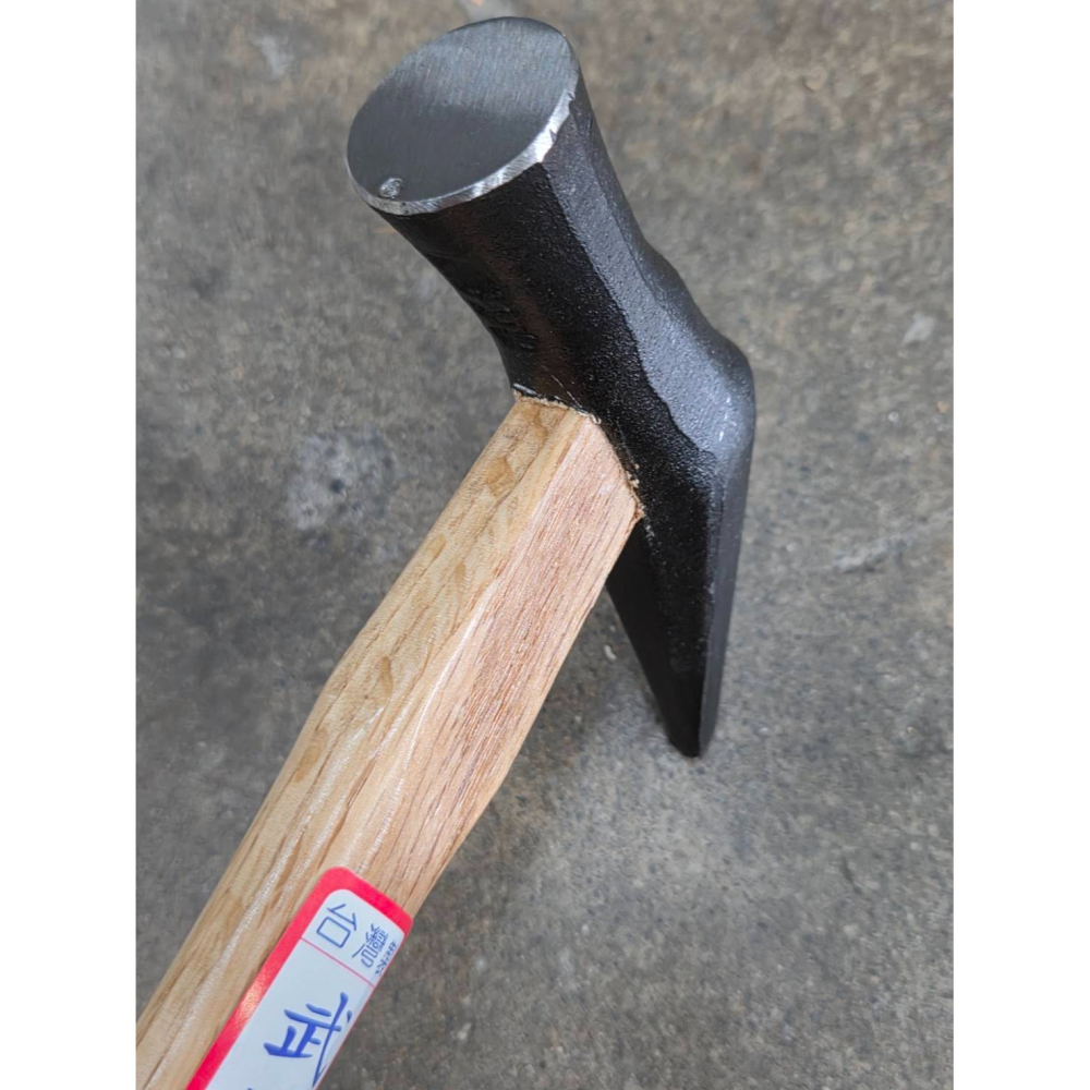 (巧雲家) 武甲鋼 鋼釘鎚1吋 尖尾鎚1寸 8分 6分 磚鎚 磁磚鎚 鐵鎚 磚仔鎚 磚槌 磚錘 磚錘-細節圖7