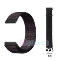 小米手錶運動版 22mm 通用 GTR2 GTR3 GTR4 22mm  尼龍 尼龍回環 尼龍迴環 錶帶-規格圖9